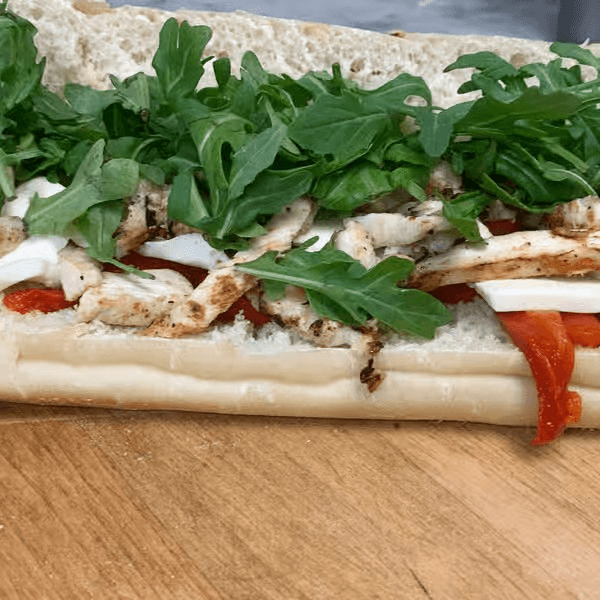 Caprese with Grilled Chicken Sub