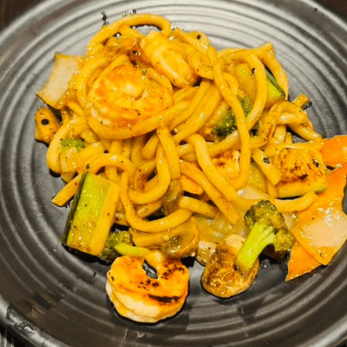 Shrimp Udon Noodles