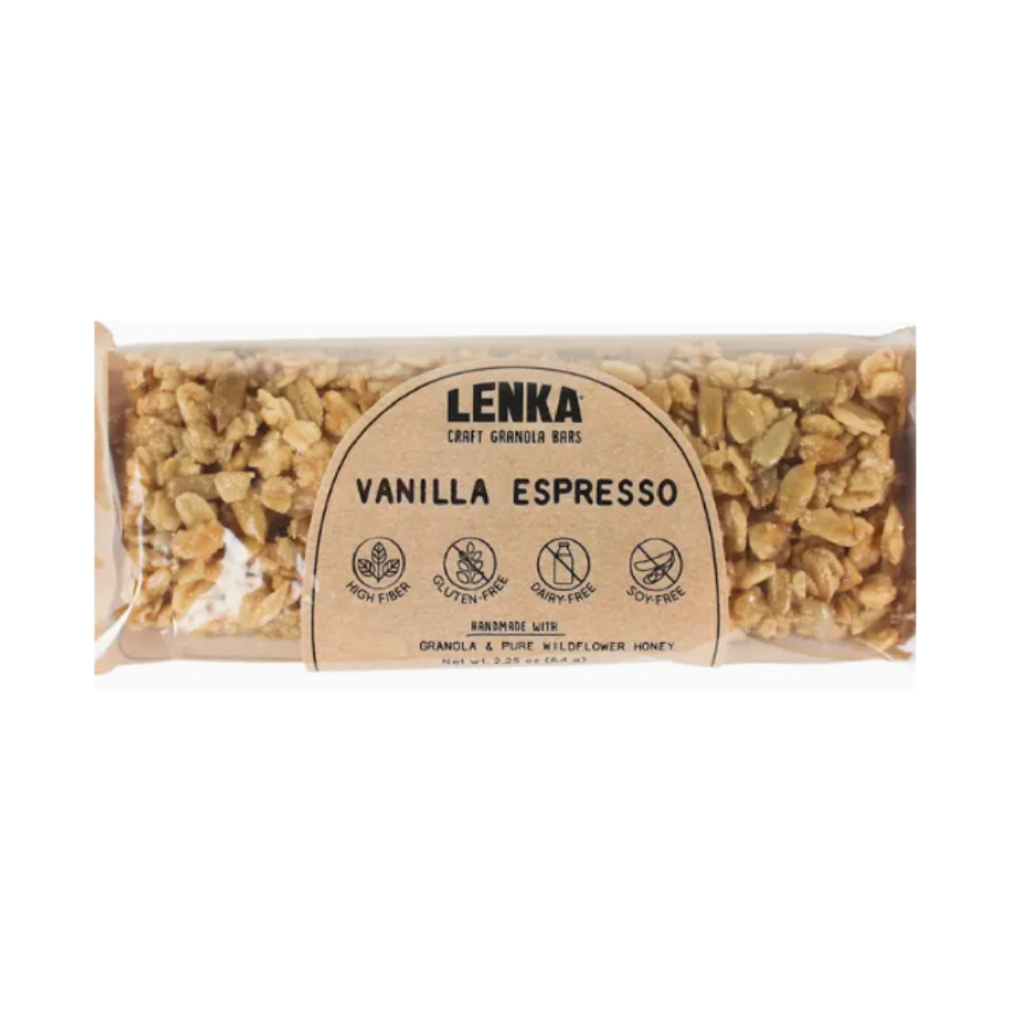 Lenka Craft Granola Bars - Vanilla Espresso Granola Bar