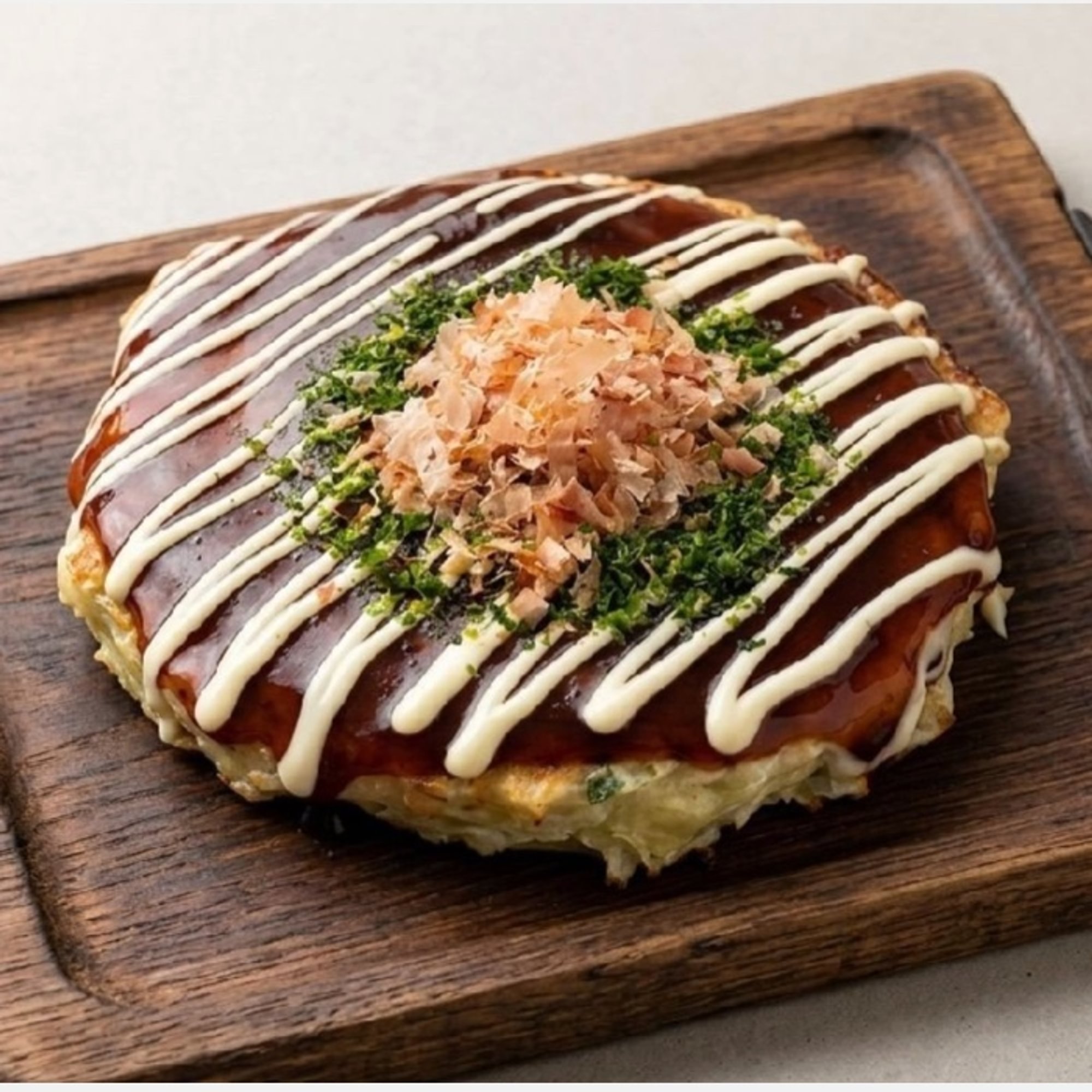 Okonomiyaki (Japanese Cake)