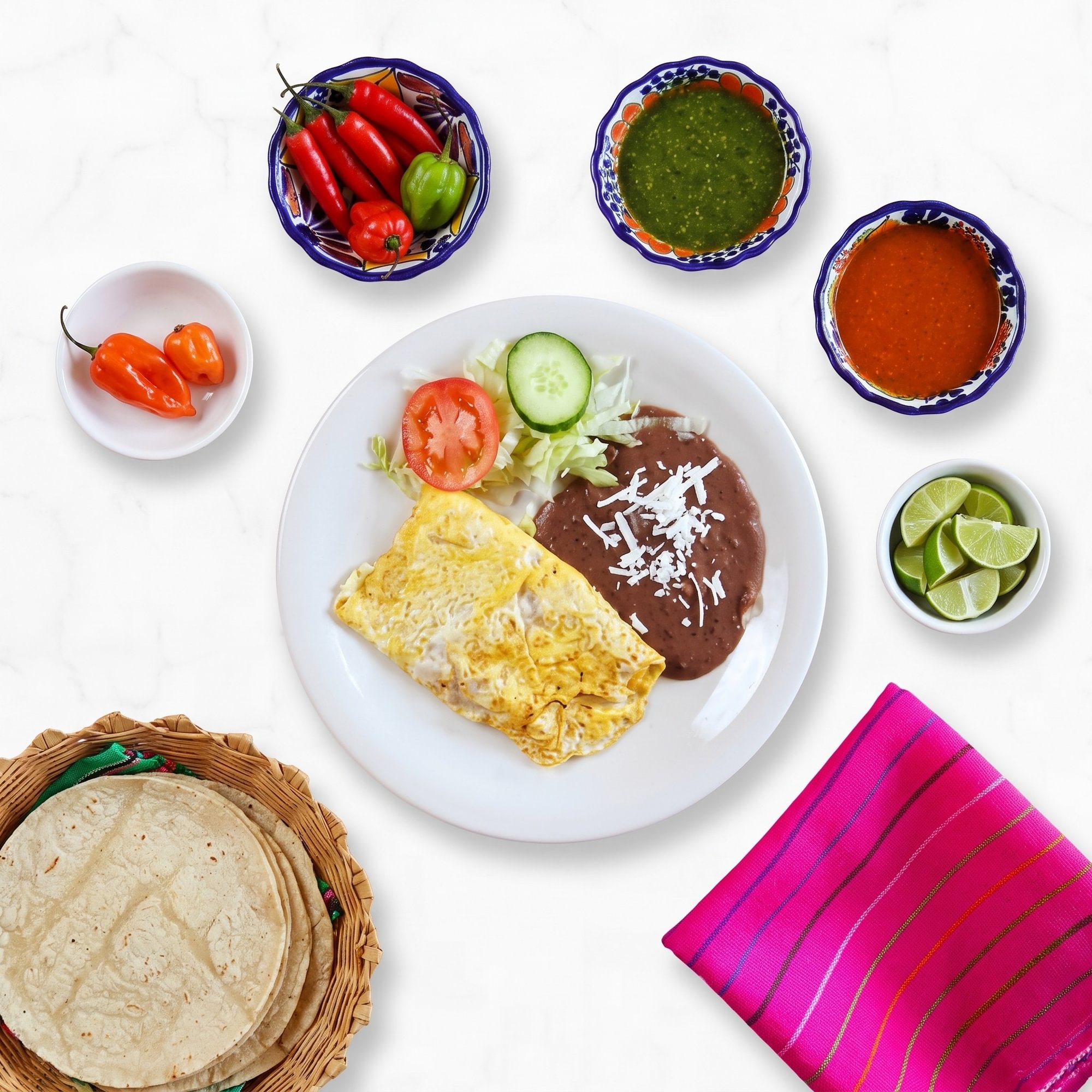 Egg Breakfast Plate