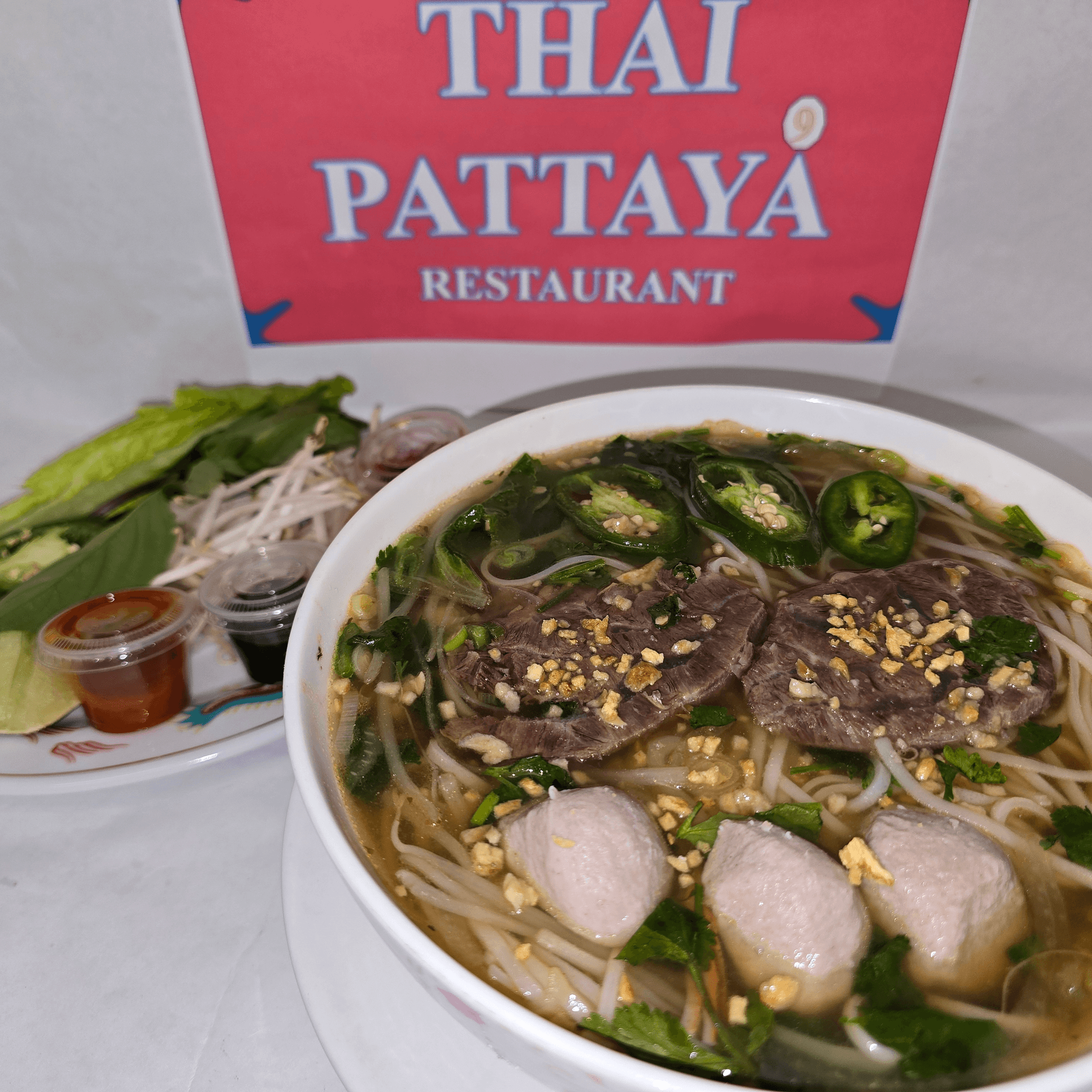 Pho Large Meatball+Tendon (M)