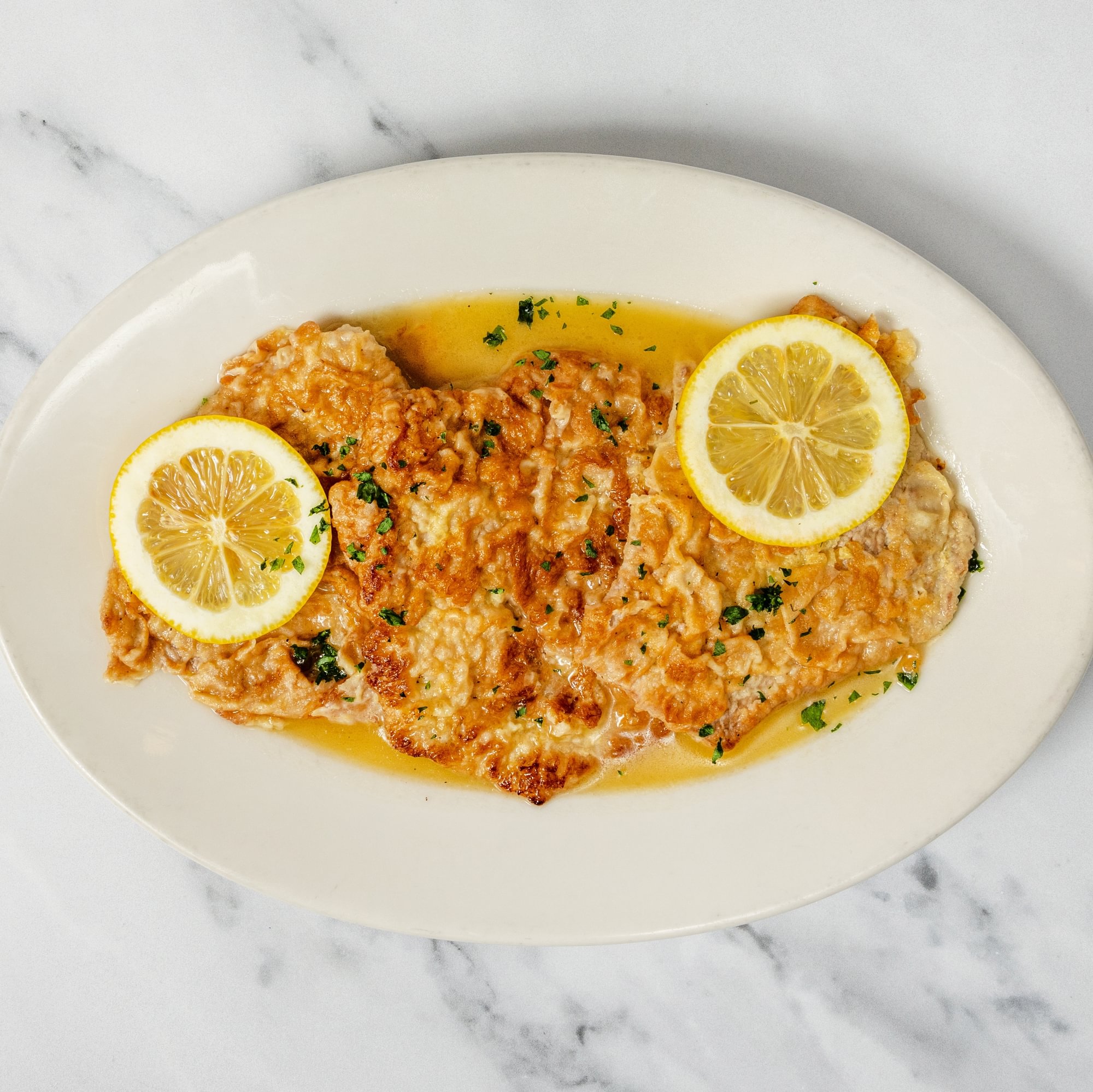 Veal Scaloppine Francese