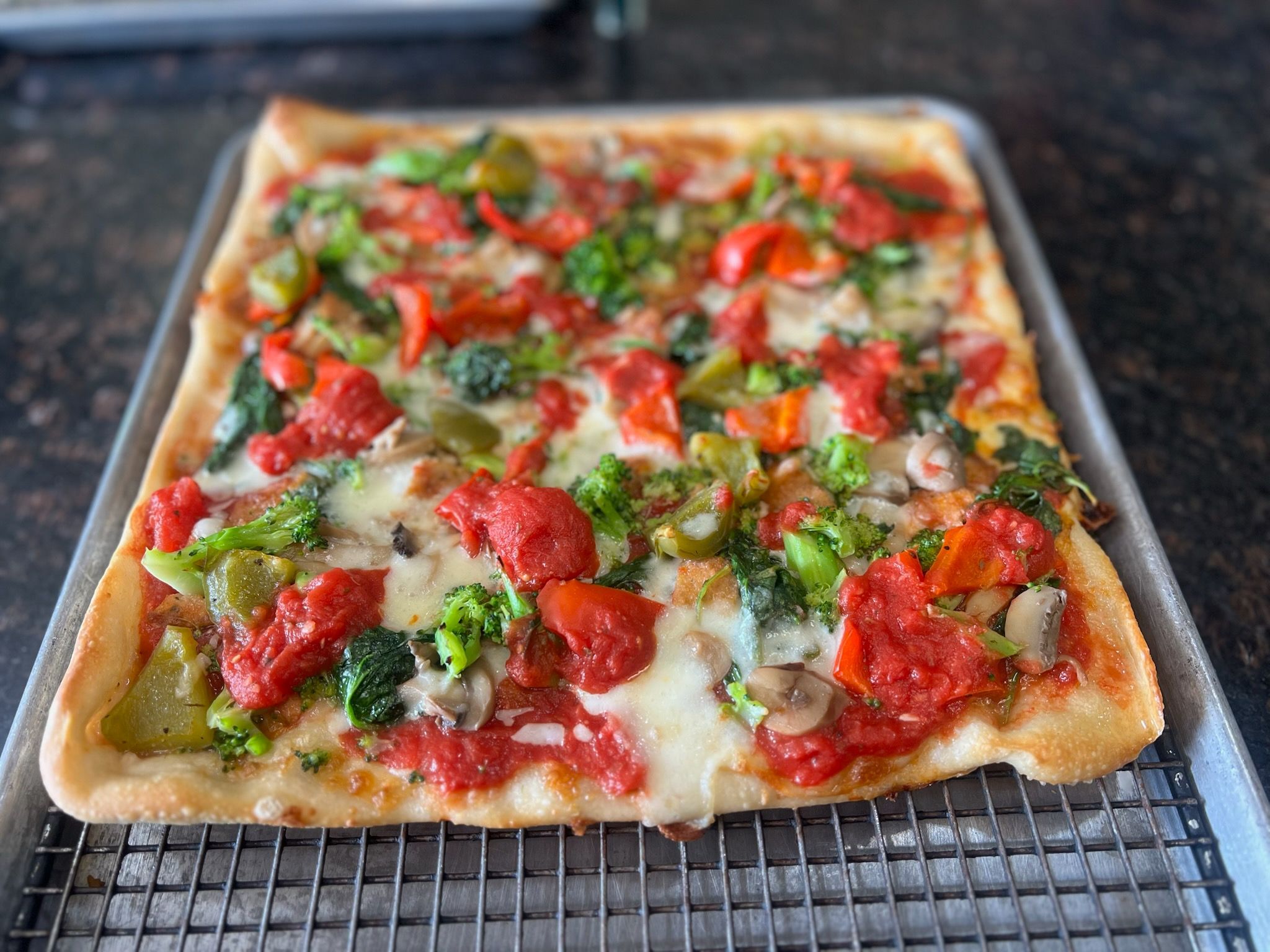 Vegetable Pizza Lg