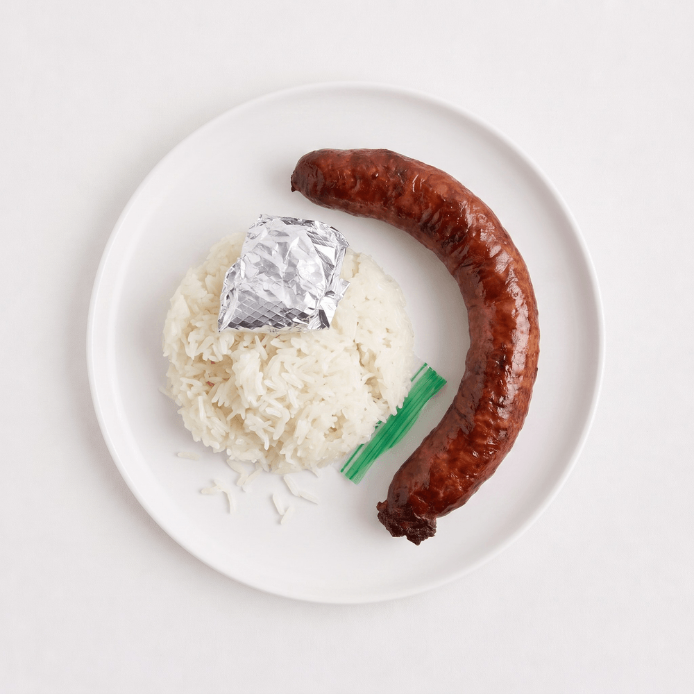 Sausage with Sticky Rice