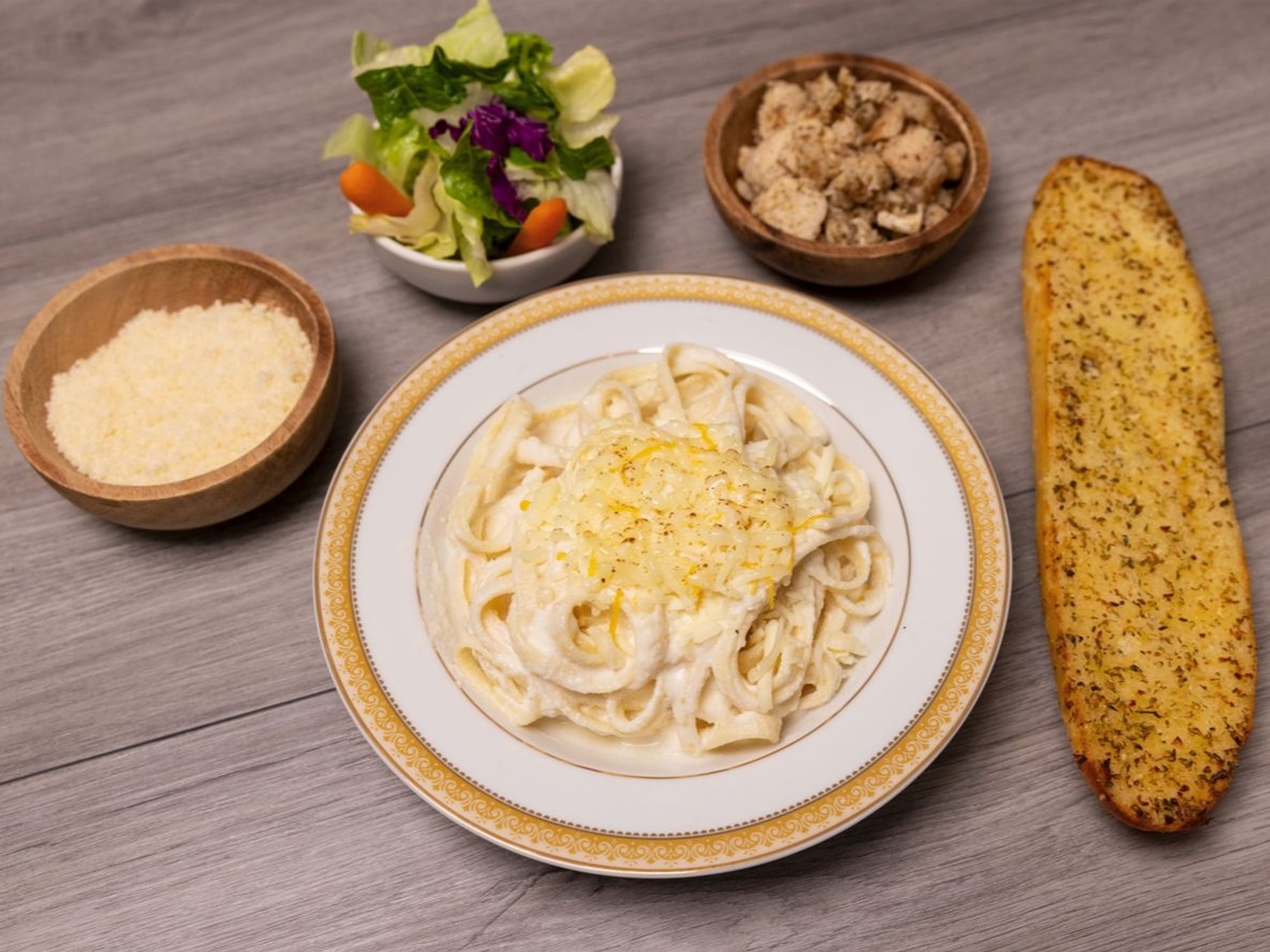 Chicken Parmesan Fettuccini