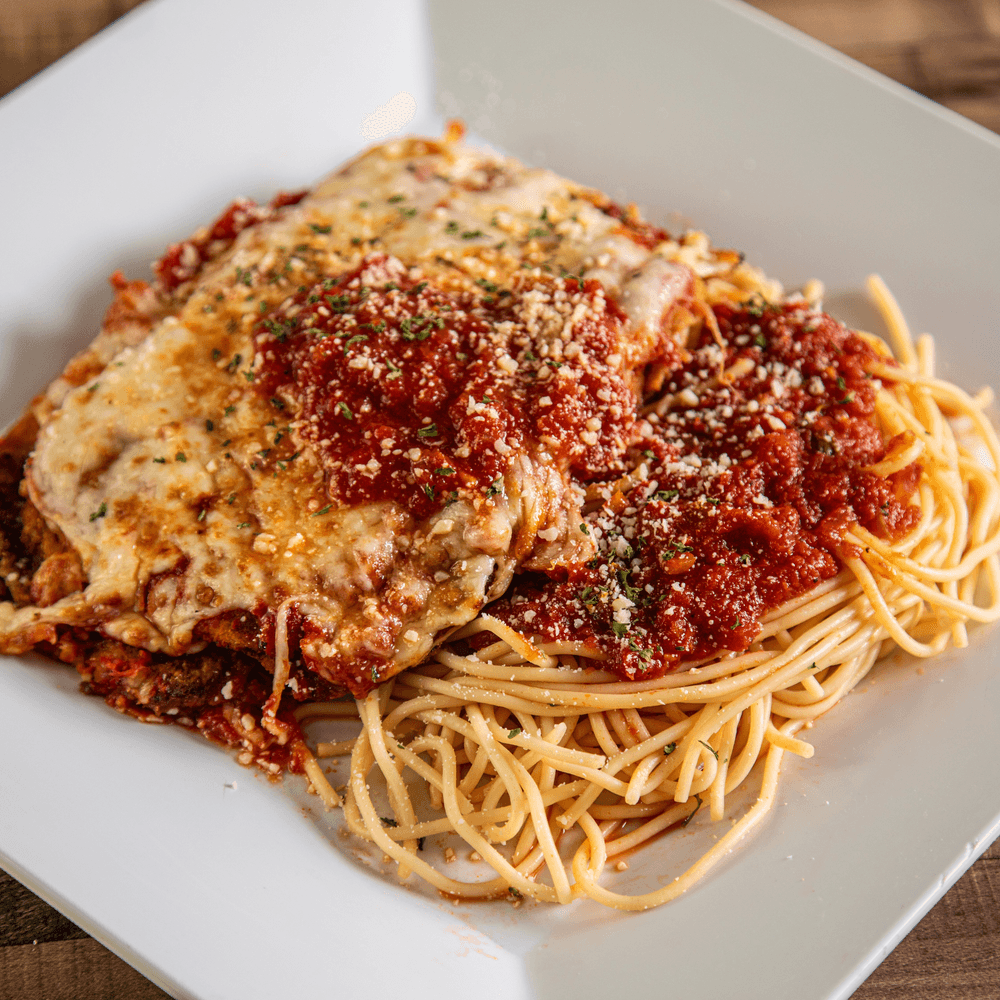 Eggplant Parmigiana Lunch