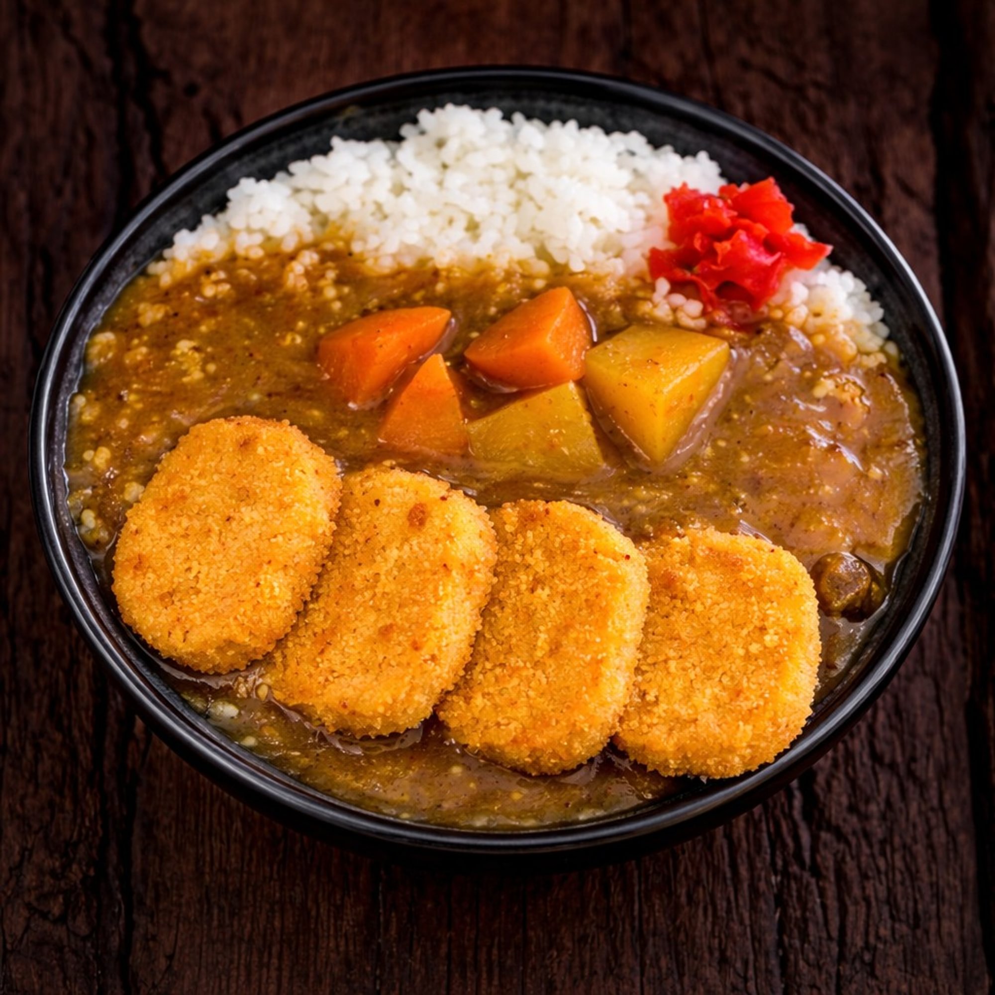 Croquette Curry Rice