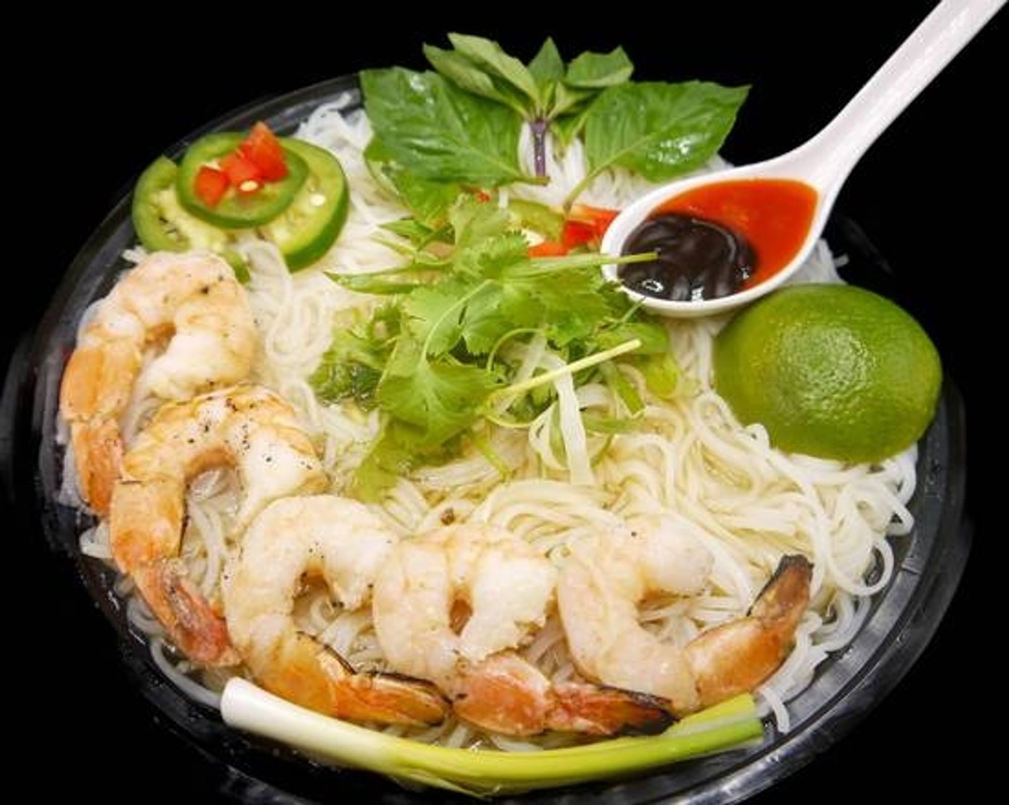 Grilled Shrimp Pho