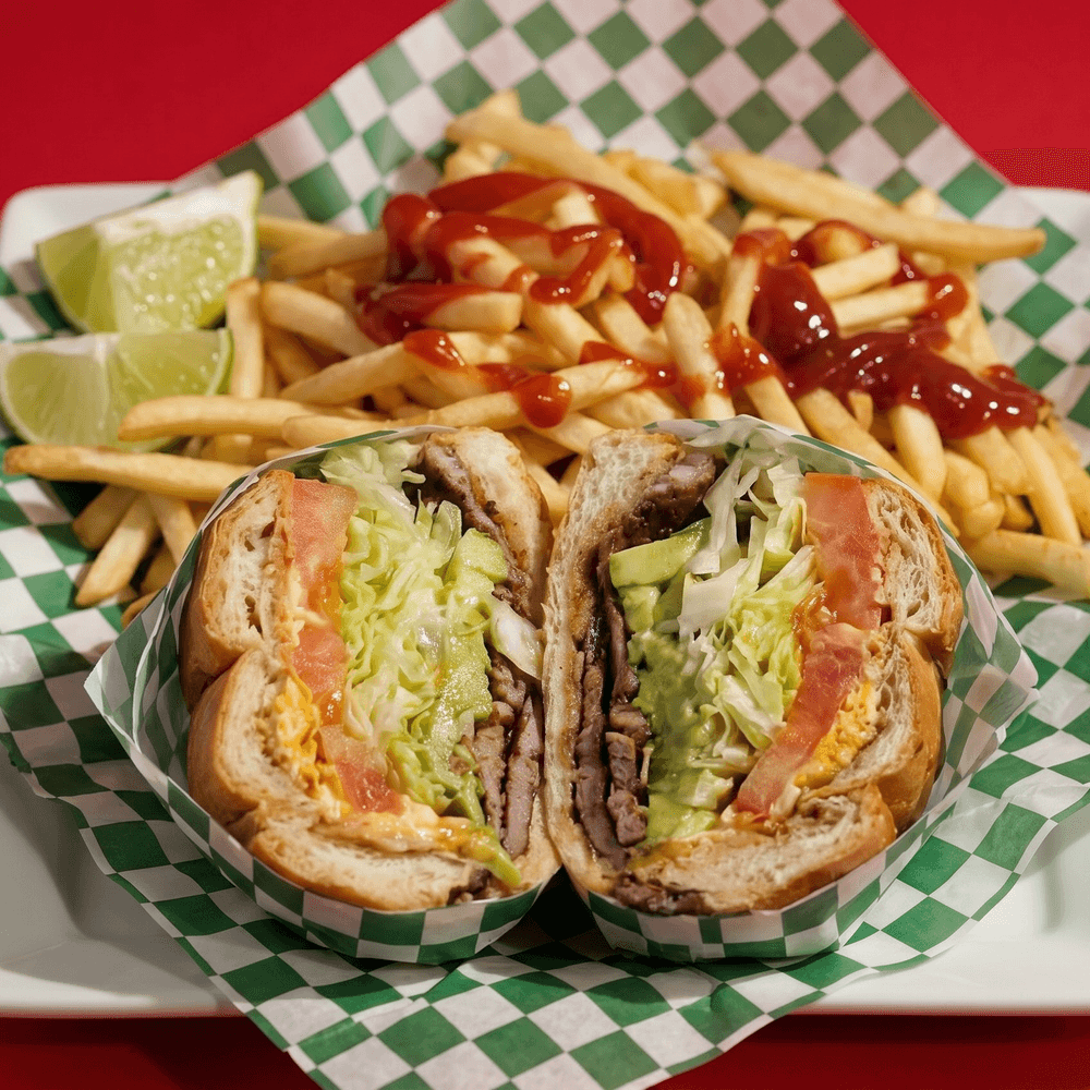 Torta with Fries + Drink