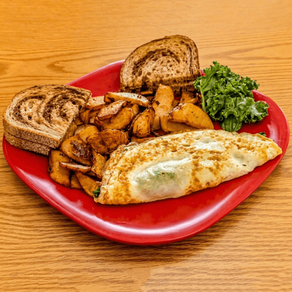 Egg White Omelet with Broccoli
