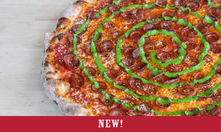 Pesto Cup & Char Pepperoni