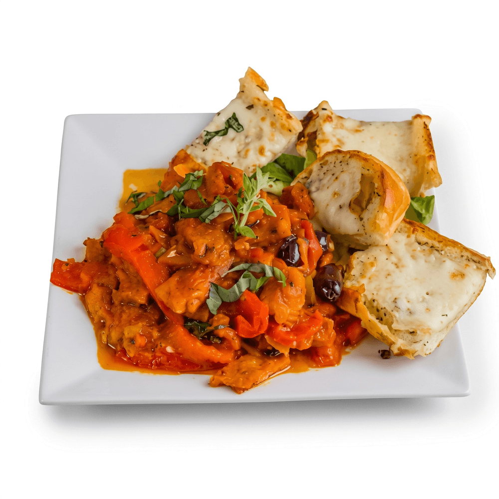 Hot Eggplant Salad
