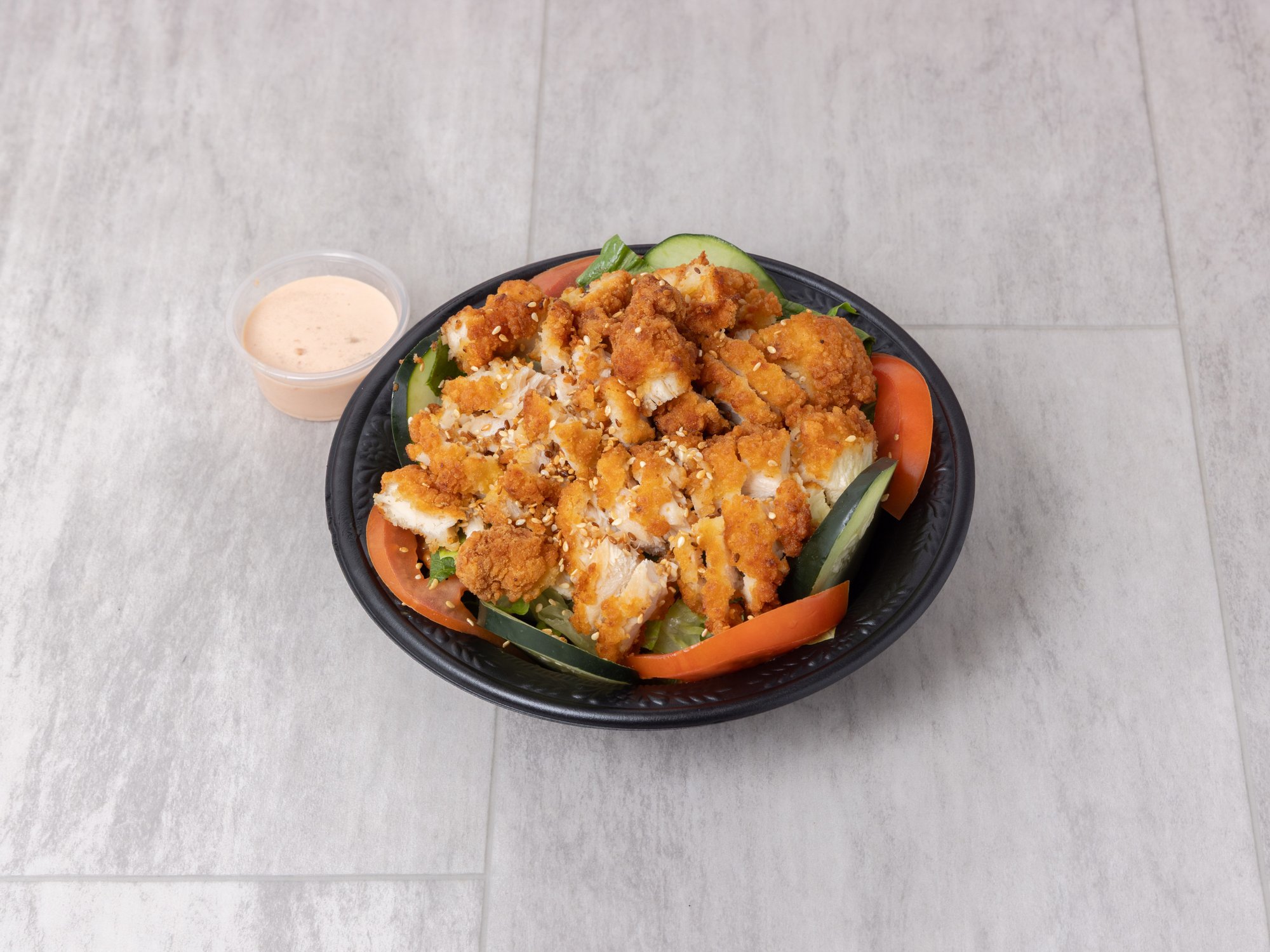 Crispy Chicken Salad