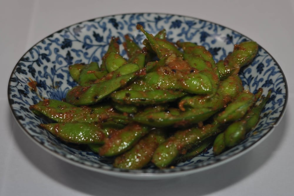 Edamame Spicy Garlic