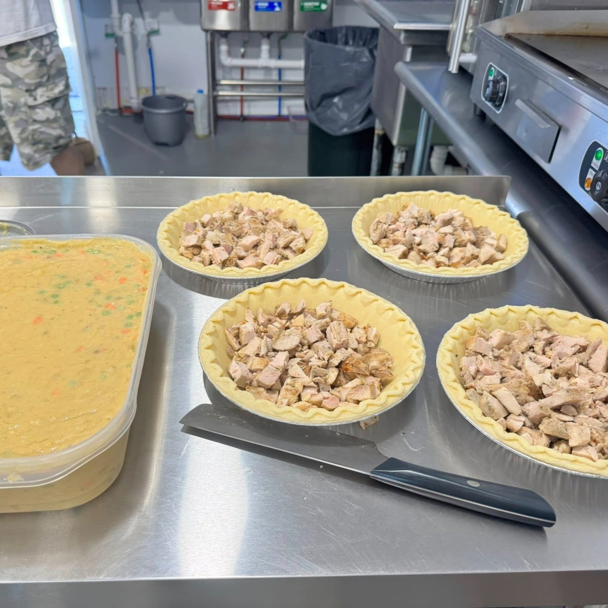 Smoked Chicken Pot Pie