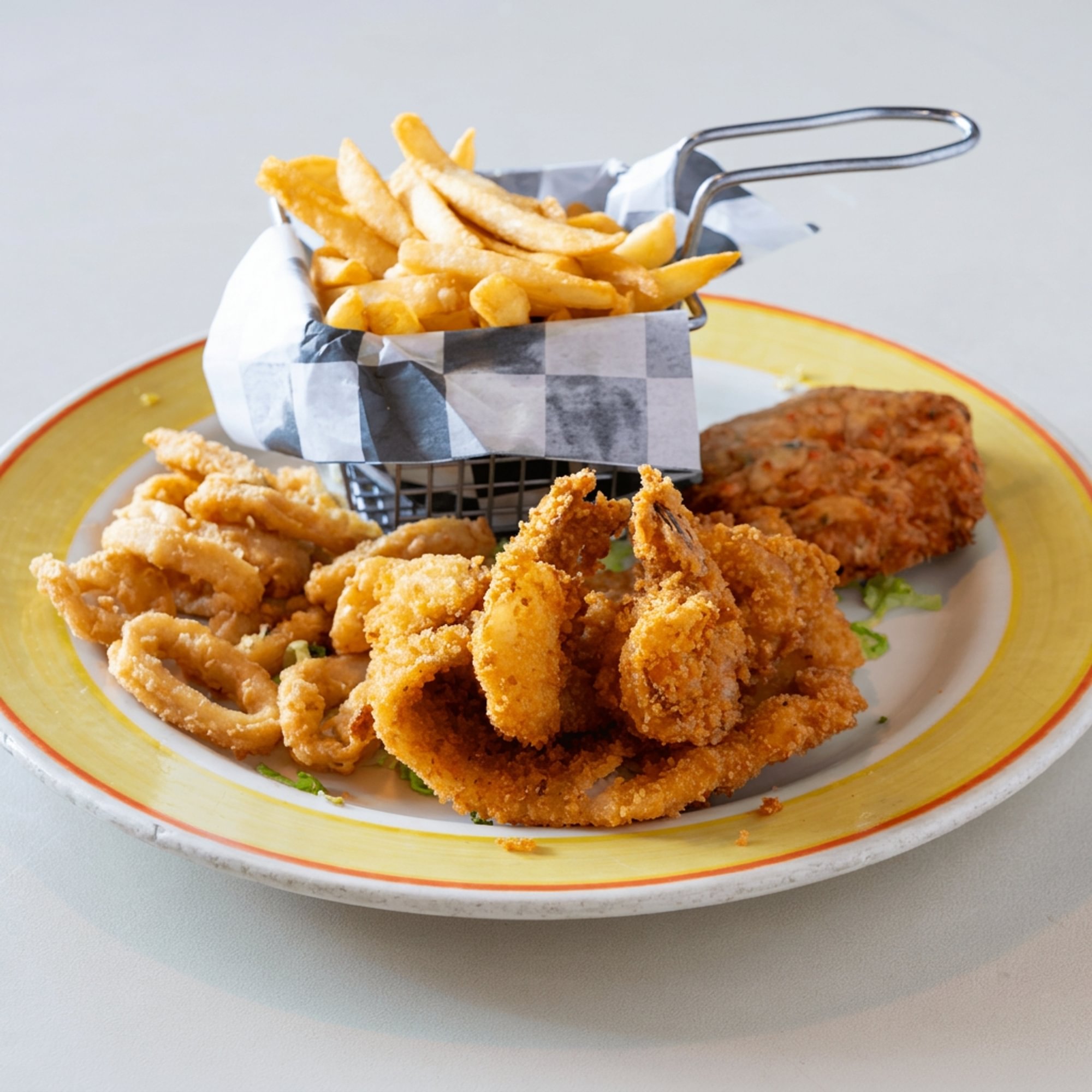 Fried Seafood Combo