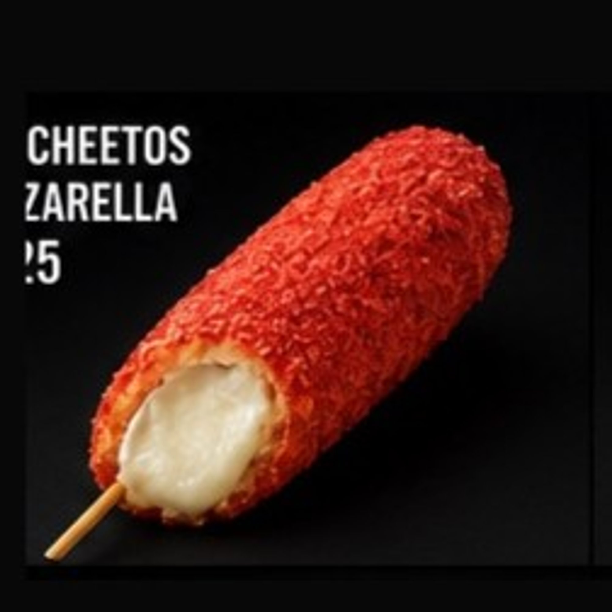 9. Hot Cheetos Mozzarella