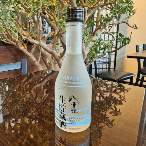 Yaegaki Draft "Namachozo" Sake