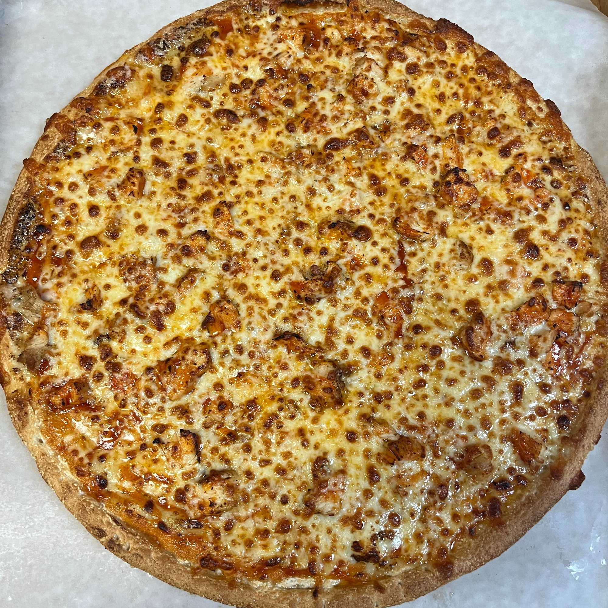 Buffalo-Blue Pizza