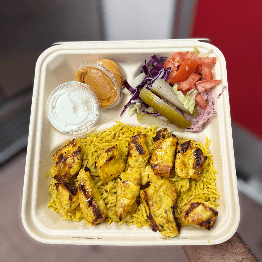 Chicken Kebab Plate