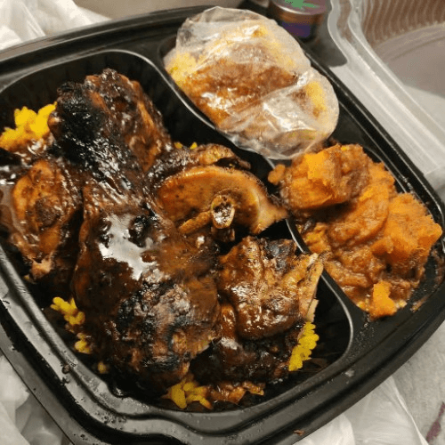Jerk Grilled Chicken Dinner