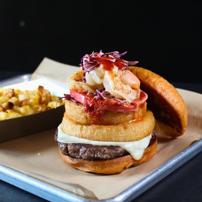 Surf N Turf Burger