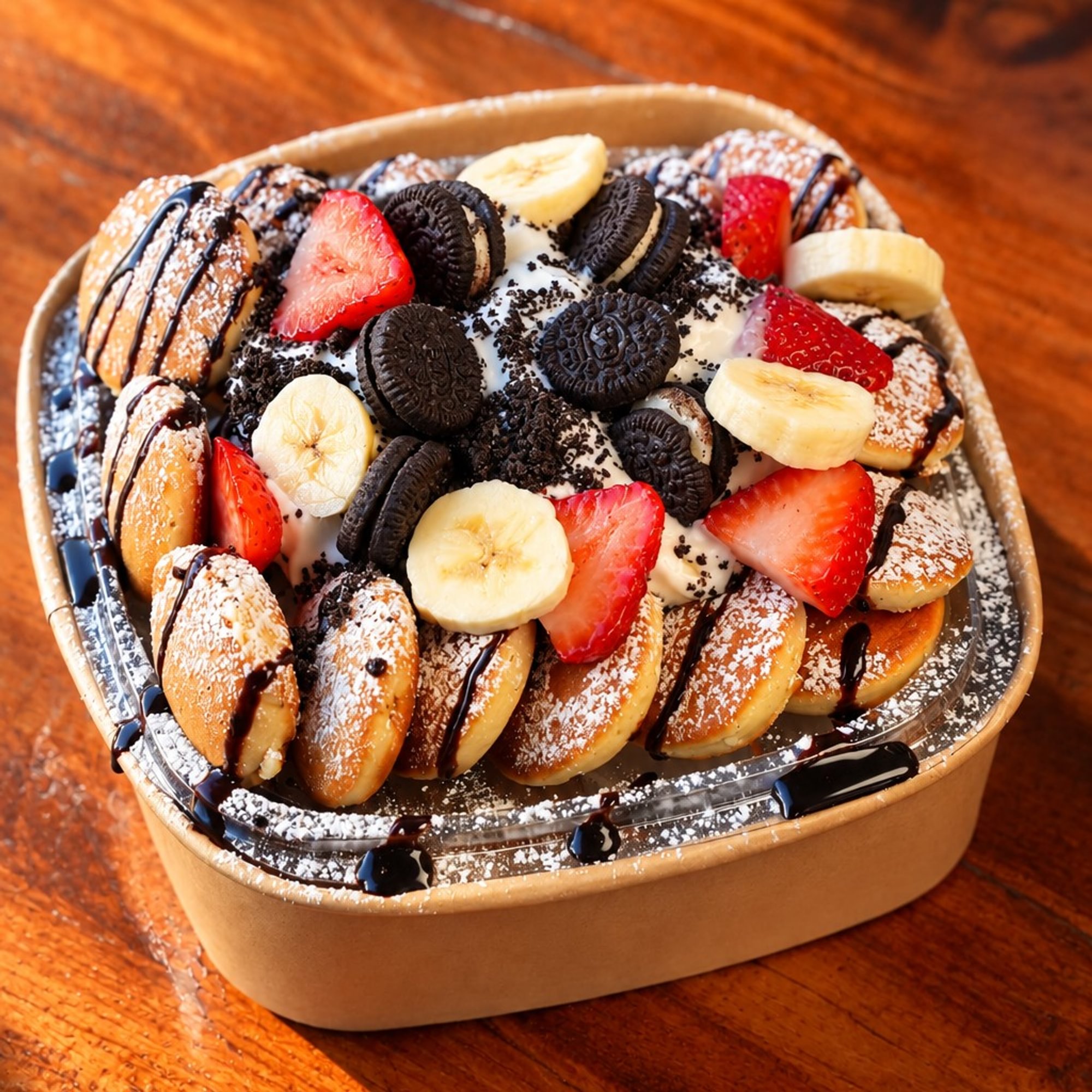 Oreo Crunch (Mini Pancakes)