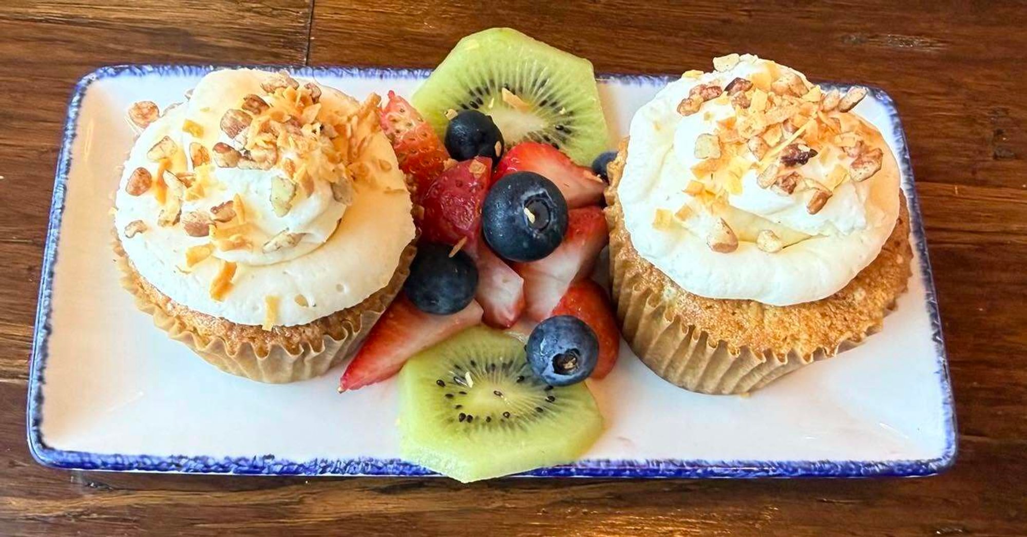 Angel Italian Cream Cupcakes