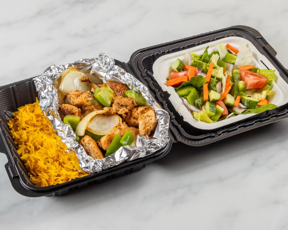 Chicken Shish Kabob Plate