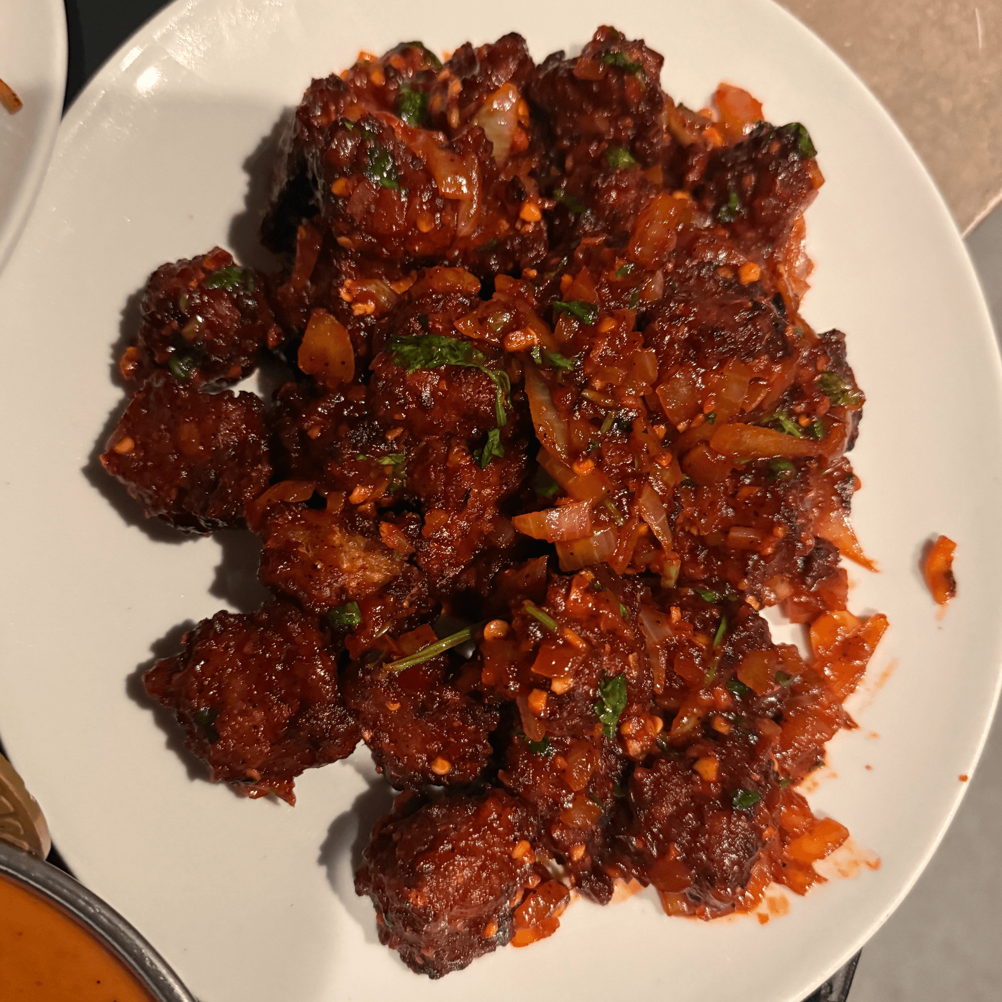 Vegetable Manchurian Dry