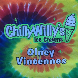Chilly Willy's Ice Creams Logo