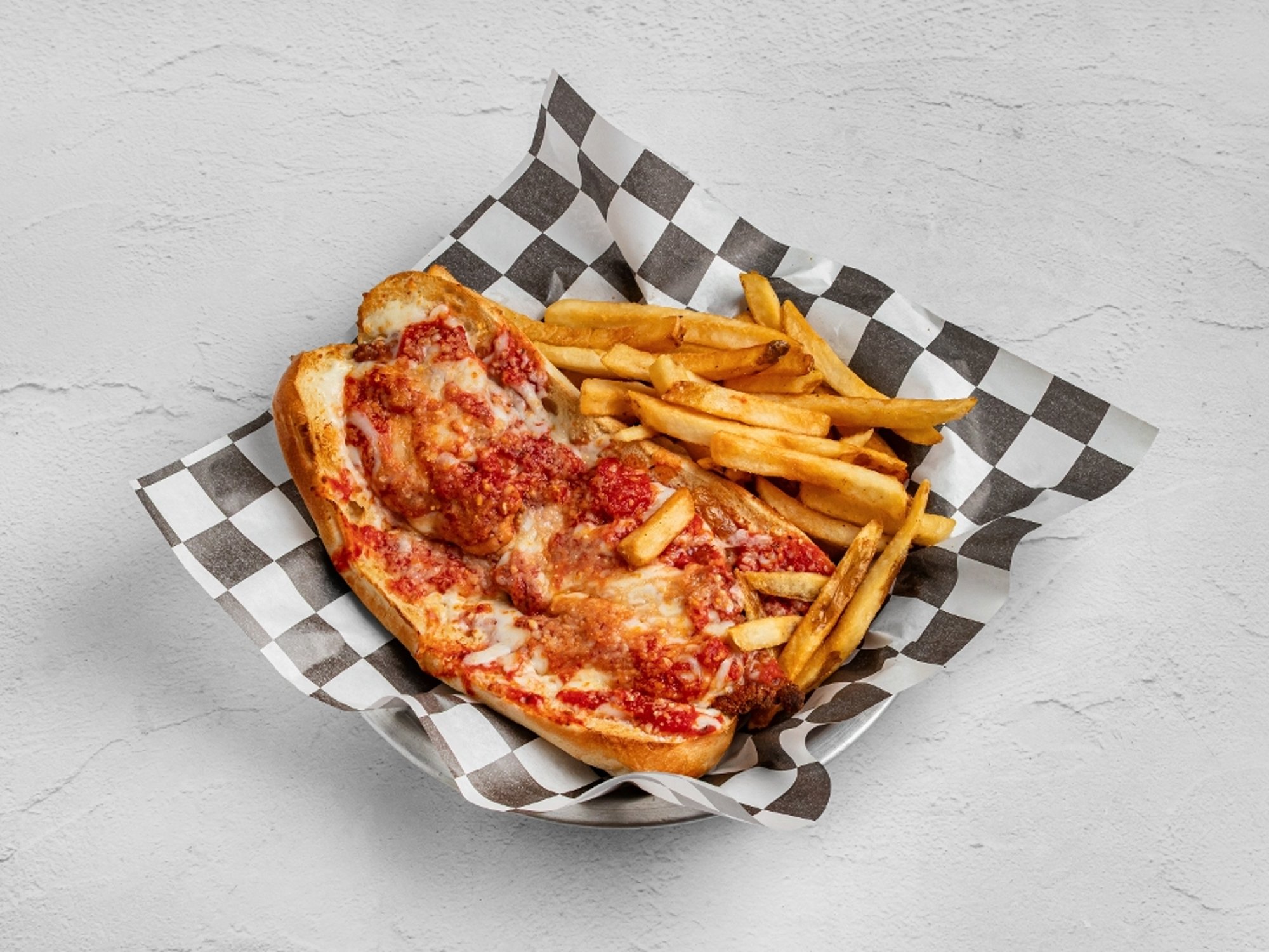 Chicken Parmesan (With Fries)