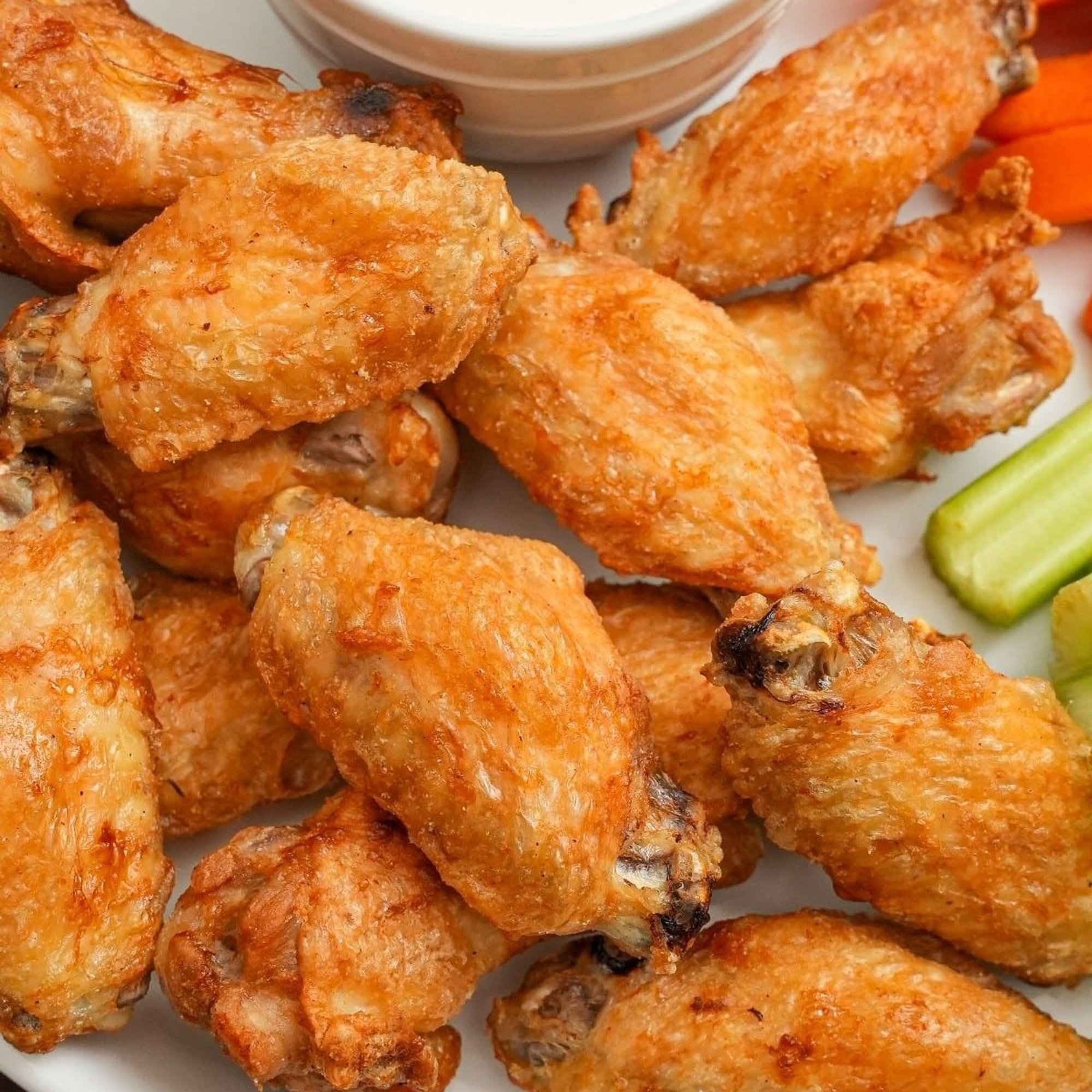 10 Pc Lemon Pepper Chicken Wings