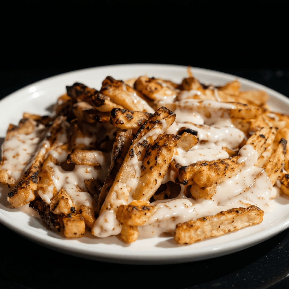 Cheese Fries with Melted Mozzarella