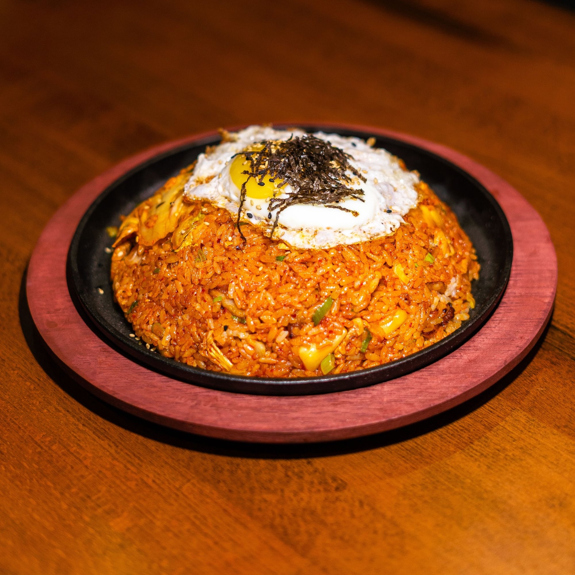Kimchi Fried Rice (Spicy)