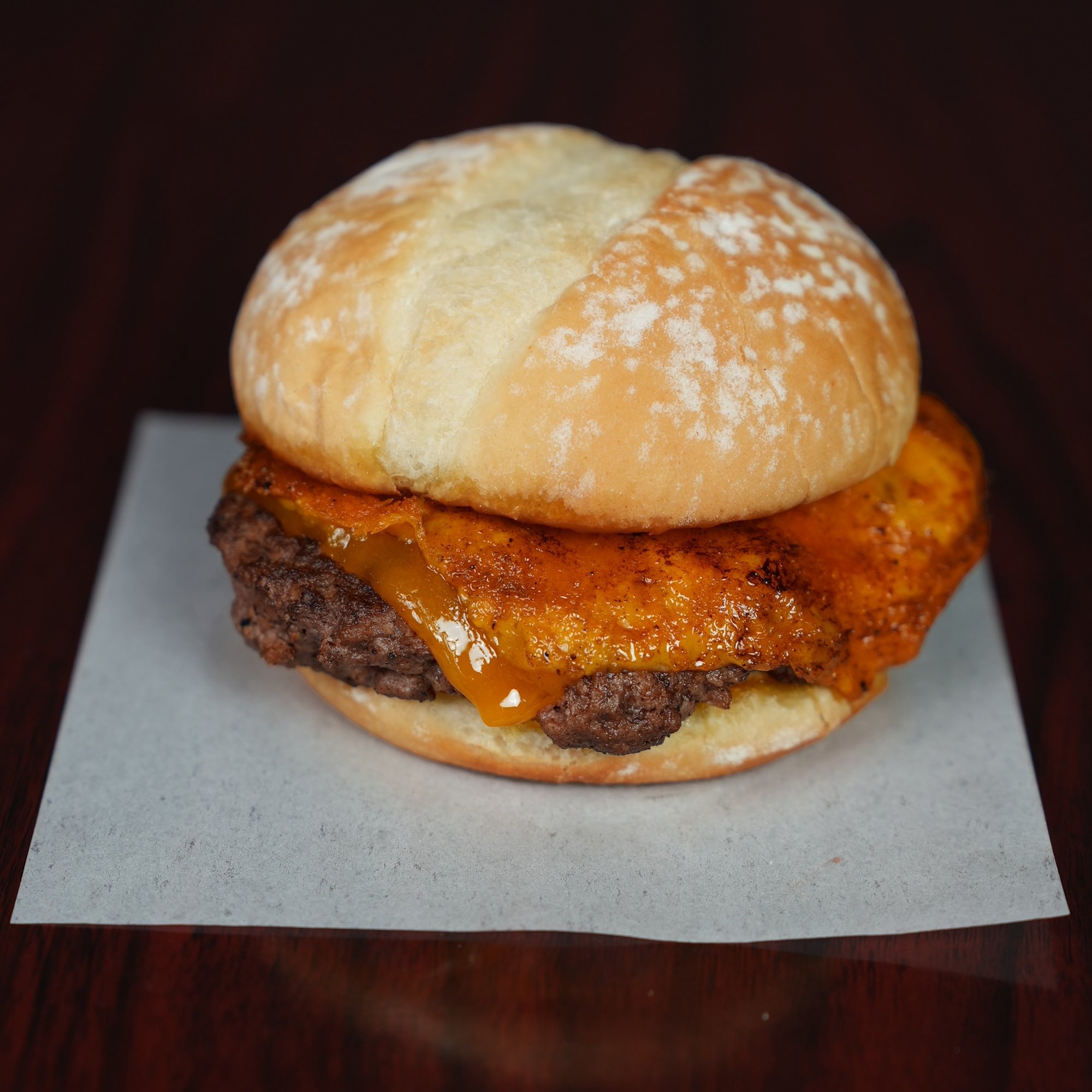 Fried Cheese Burger