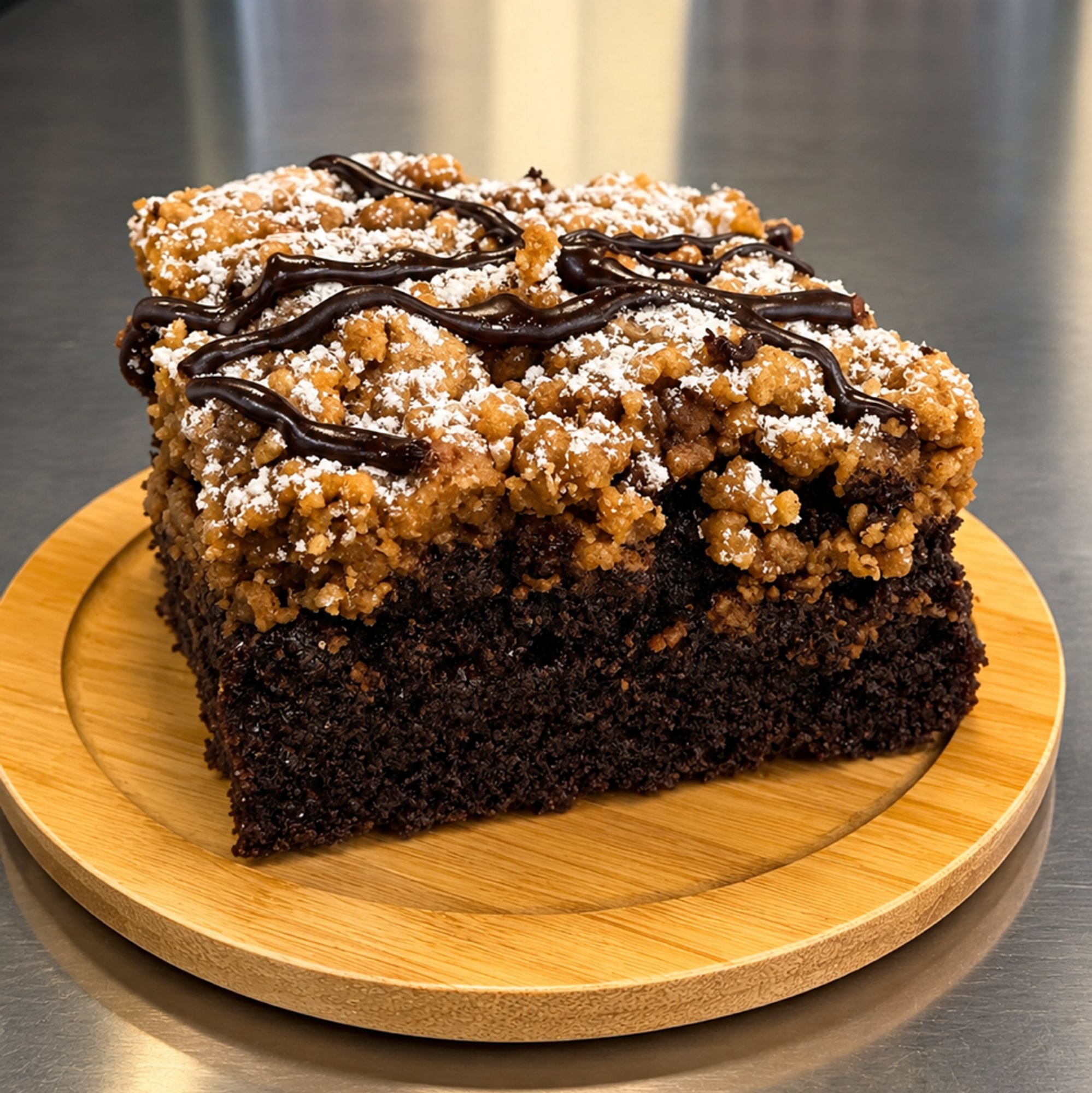 Chocolate Crumb Cake ￼