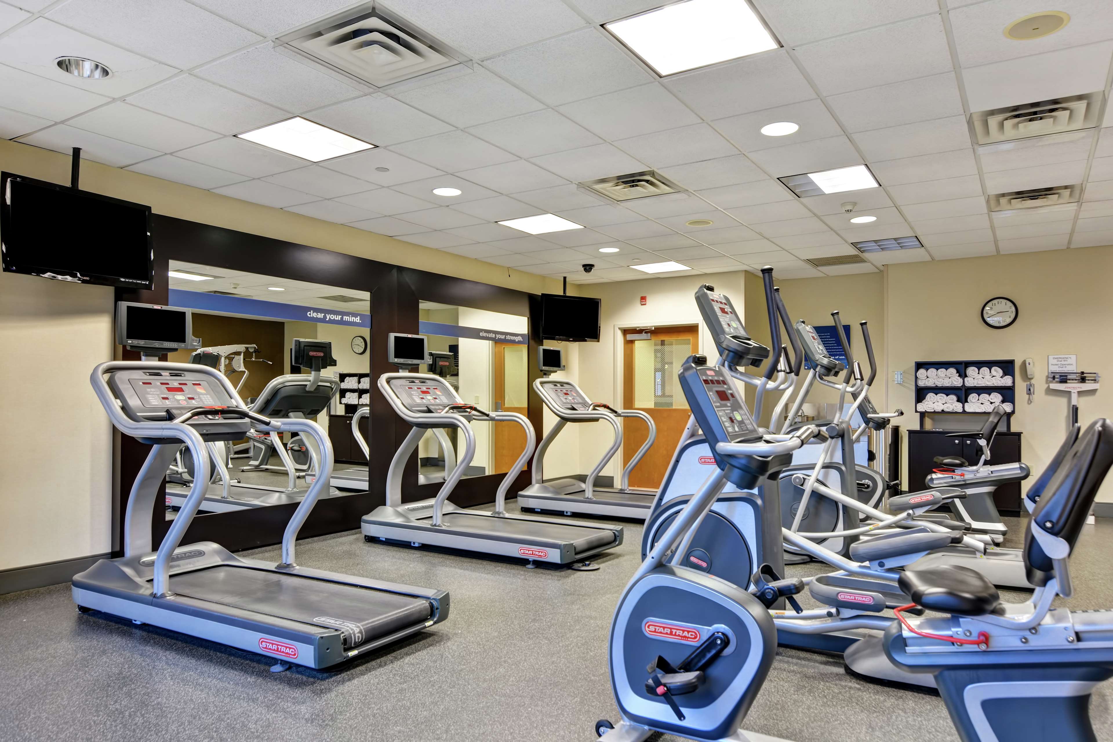 Health club  fitness center  gym