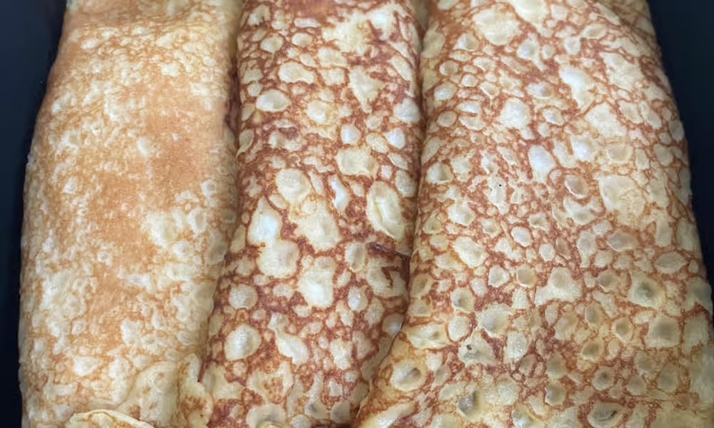 Cottage Cheese Crepes