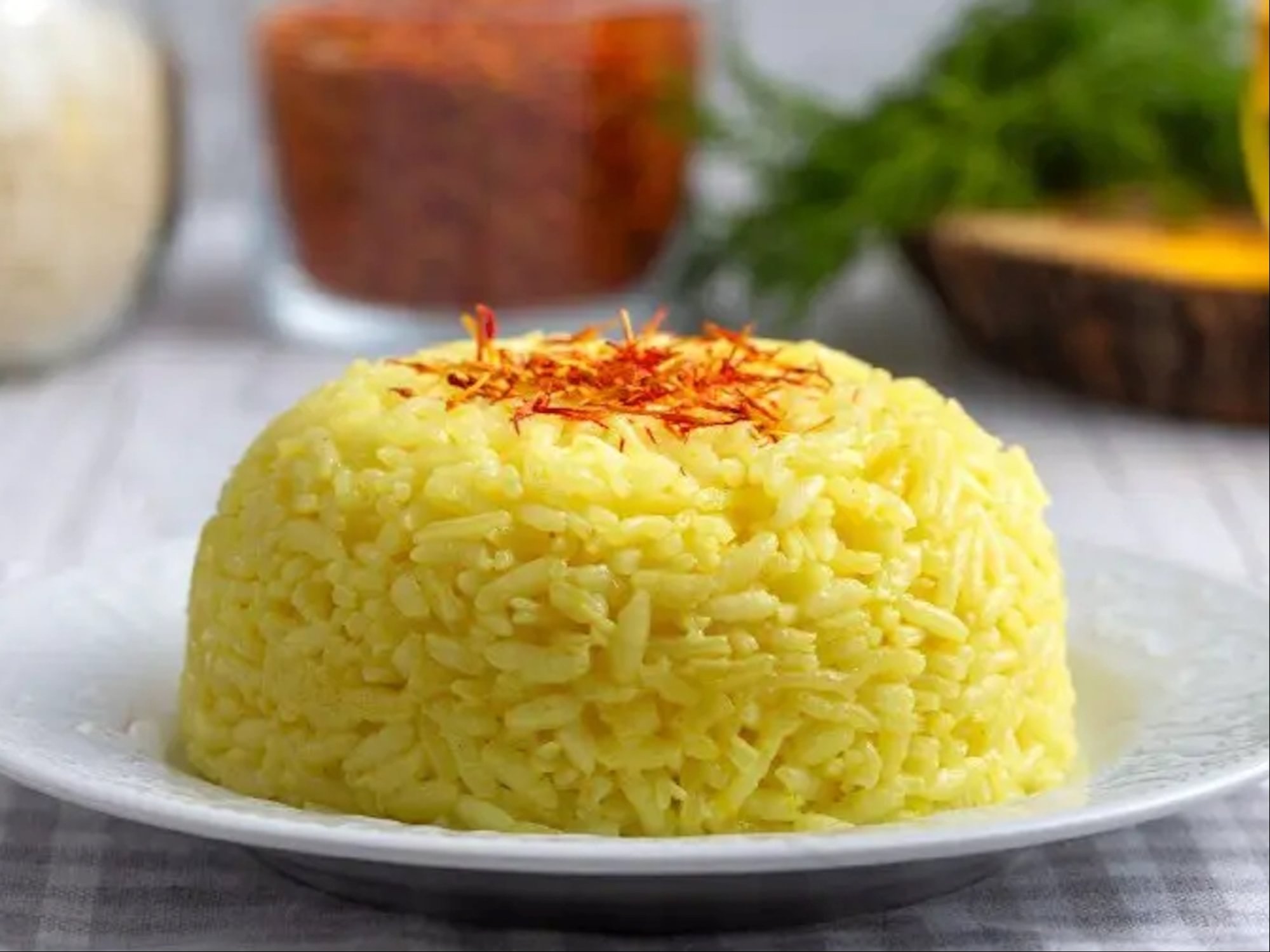 Saffron Pulao Rice