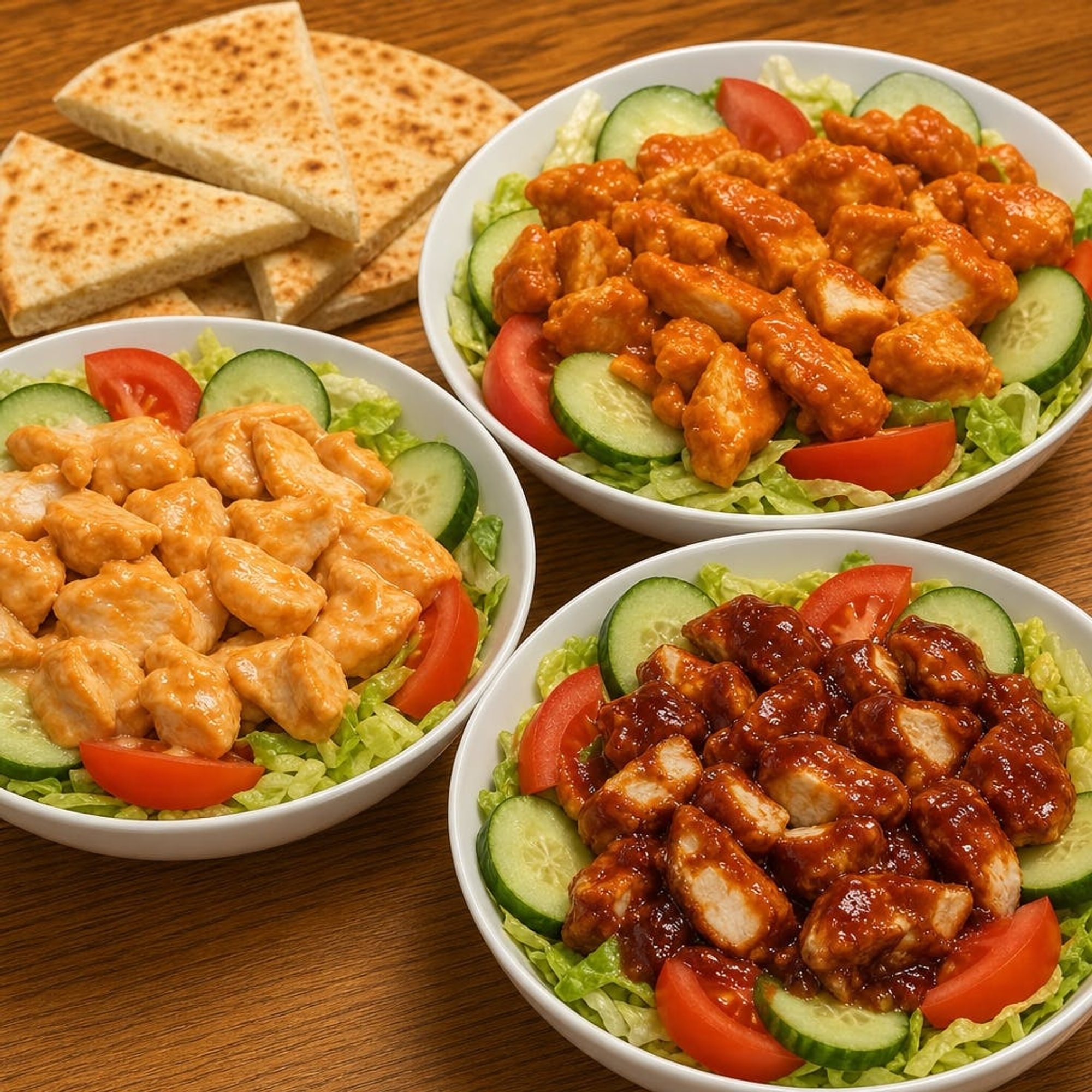 Boneless Buffalo Chicken Salad