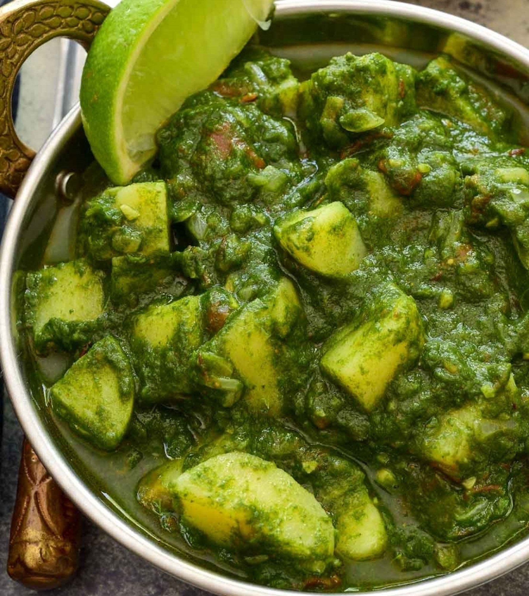 Saag Aloo