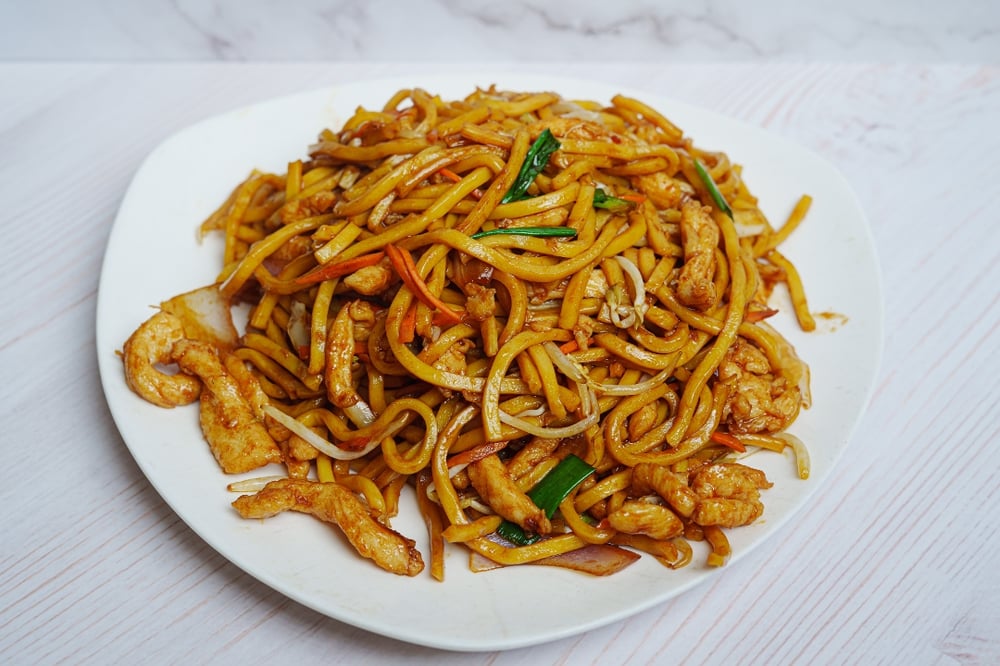 Chicken Lo Mein鸡肉捞面