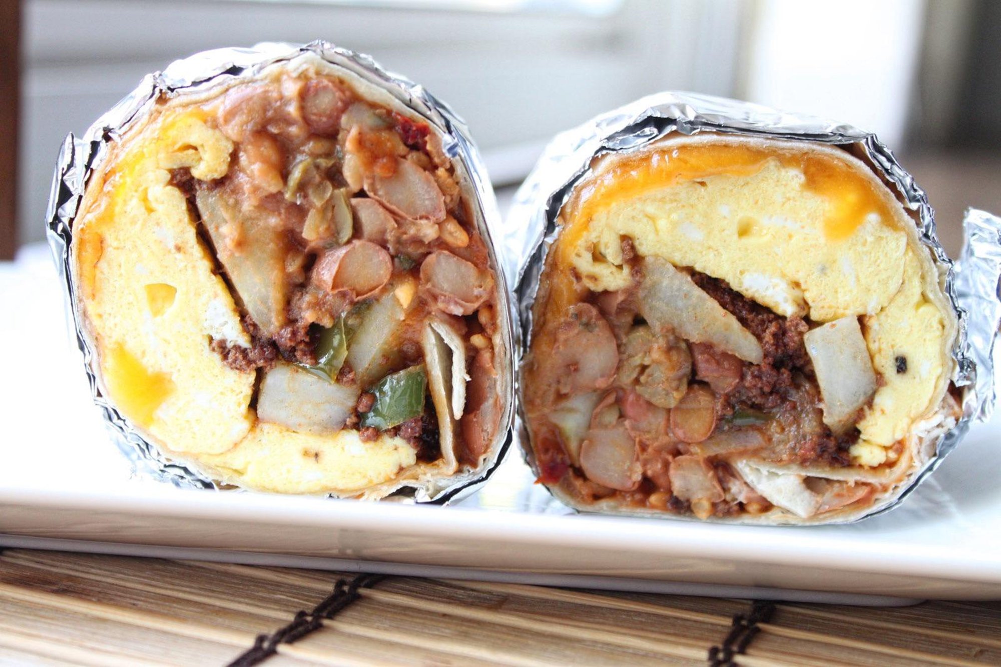 Egg Potato Beans