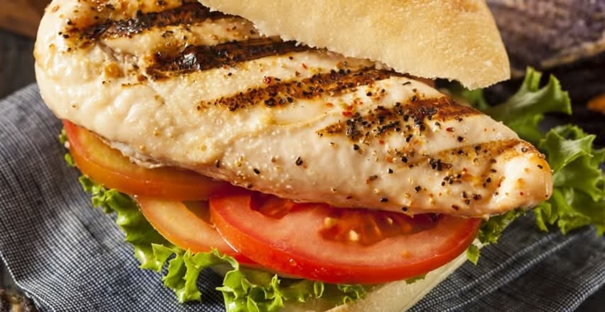 Cajun Grilled Chicken Breast Sandwich