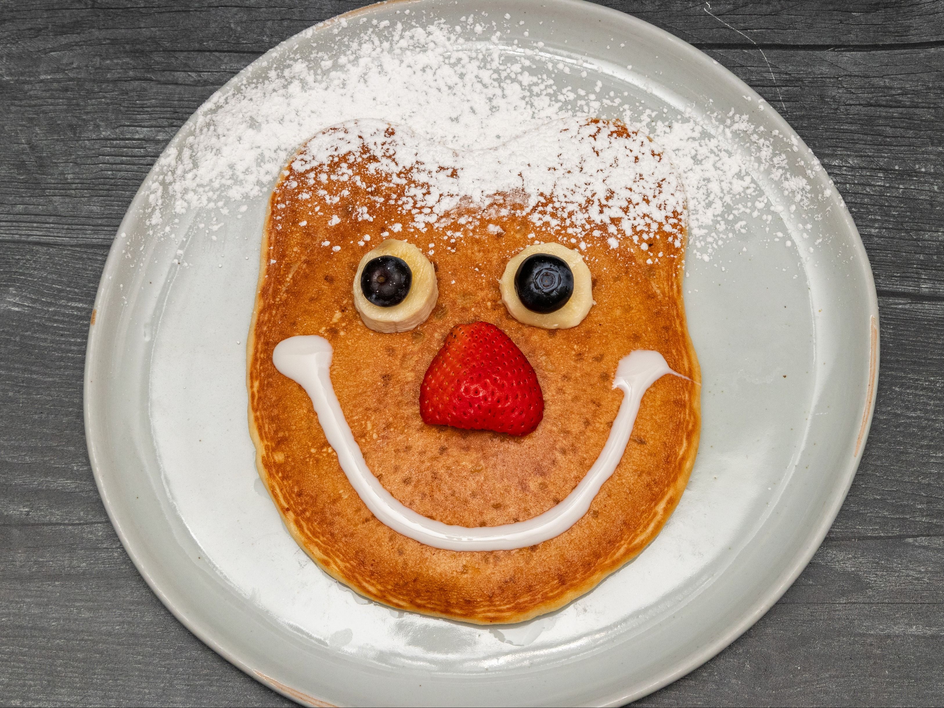 Smiley Face Pancake