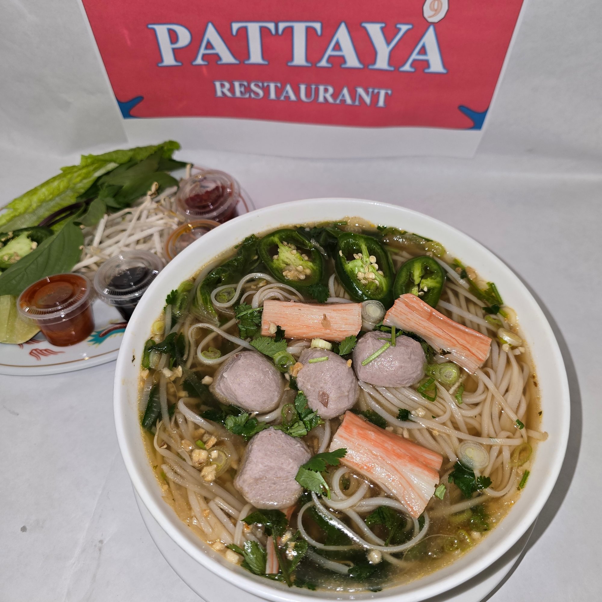 Pho Large Crab + Meatball M