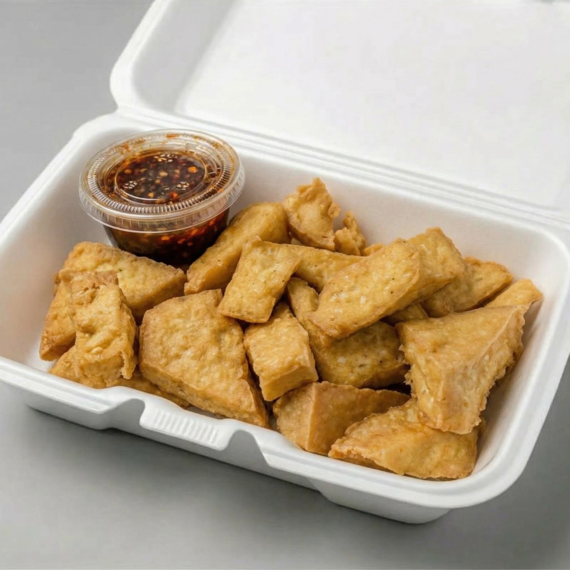 Fried Golden Gate (Tofu)