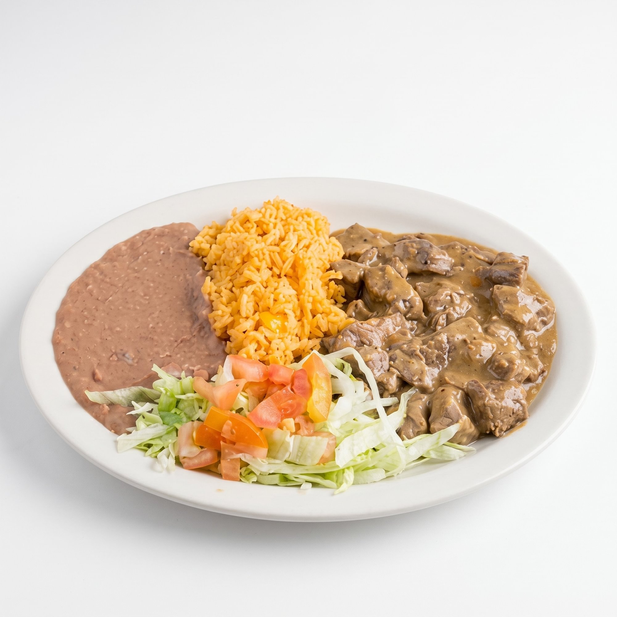 Carne Guisada Plate
